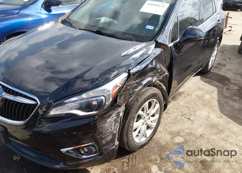 2020 Buick Envision Fwd Preferred from USA, damaged, VIN LRBFXBSA3LD101438